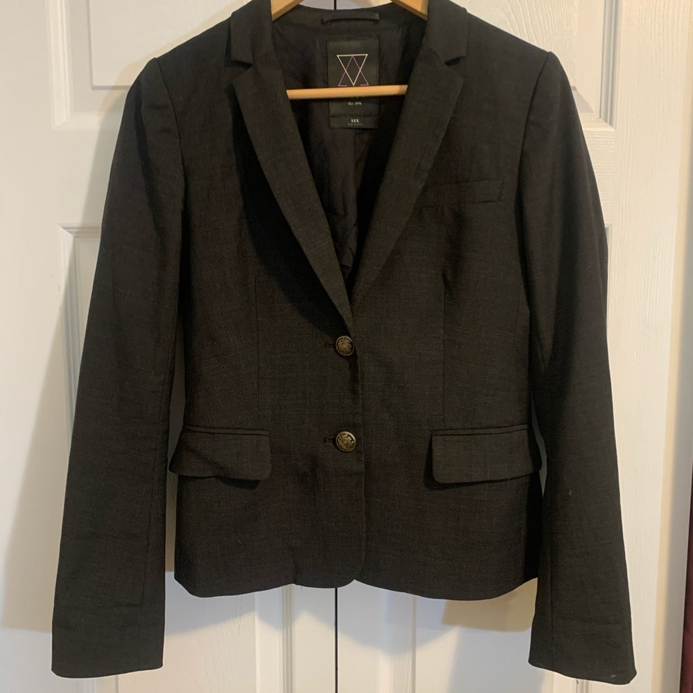 Charcoal Talula (Aritzia) Blazer